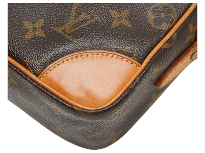 Borsa a tracolla Louis Vuitton Monogram Trocadero 27 Marrone - vista 6