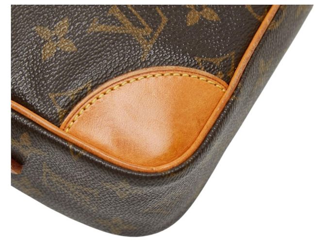 Borsa a tracolla Louis Vuitton Monogram Trocadero 27 Marrone - vista 7