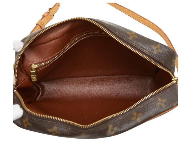 Borsa a tracolla Louis Vuitton Monogram Trocadero 27 Marrone - vista 9