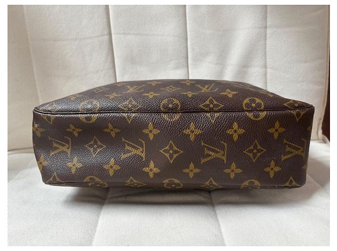 Louis Vuitton Neceser Monogram Canvas 28cm Castaño Monograma - vista 5