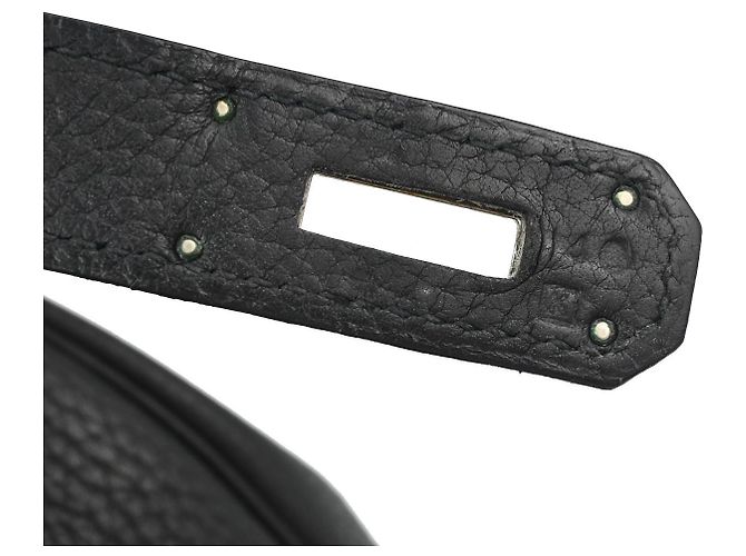 Hermès Hermes Birkin Black Togo com Palladium Hardware 40 Preto - vista 5