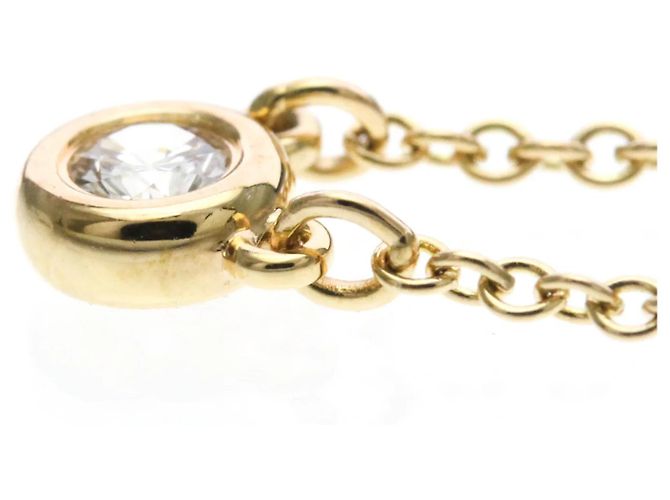 Tiffany & Co. Elsa Peretti Diamonds By The Yard Pendente Oro Rosa 18K e Diamante 0.05CT D'oro - vista 4