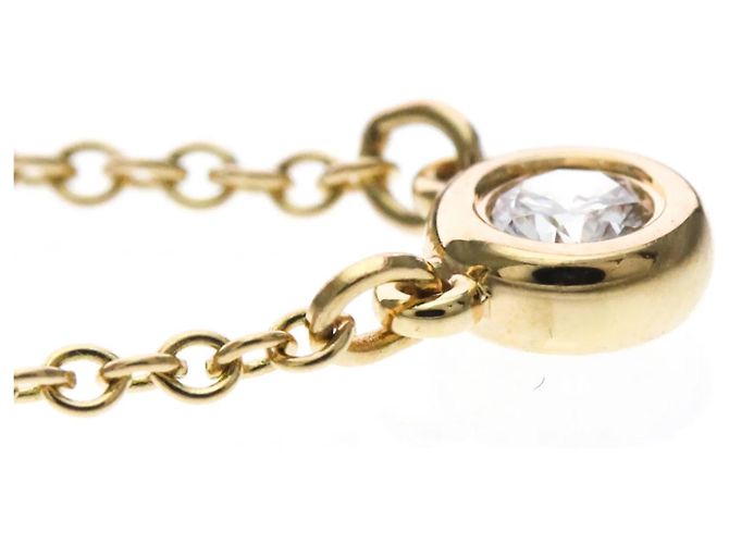 Tiffany & Co. Elsa Peretti Diamonds By The Yard Pendente Oro Rosa 18K e Diamante 0.05CT D'oro - vista 5
