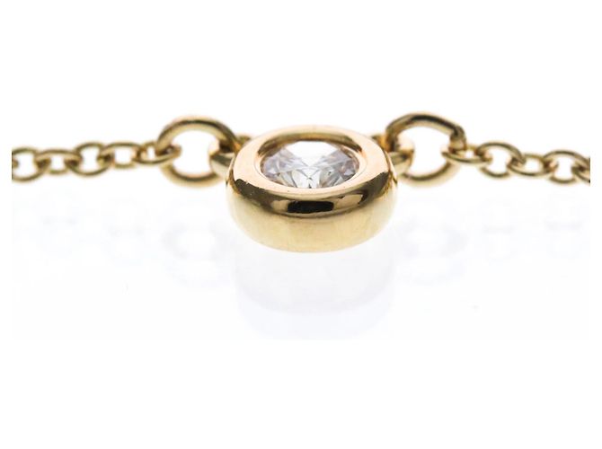 Tiffany & Co. Elsa Peretti Diamonds By The Yard Pendente Oro Rosa 18K e Diamante 0.05CT D'oro - vista 6