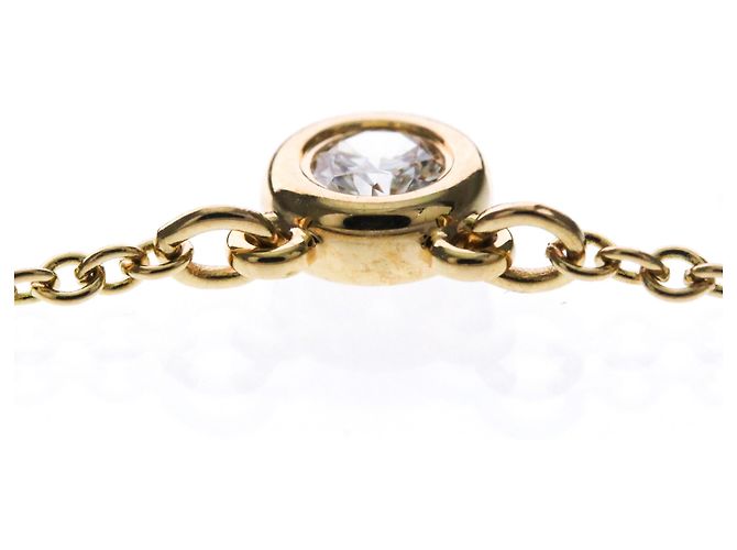 Tiffany & Co. Elsa Peretti Diamonds By The Yard Pendente Oro Rosa 18K e Diamante 0.05CT D'oro - vista 7