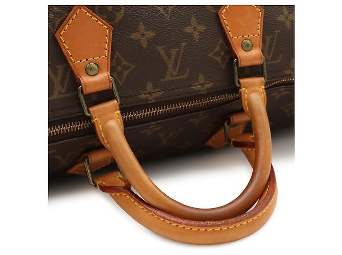 Bolso Louis Vuitton Monogram Speedy 40 Castaño - vista 5