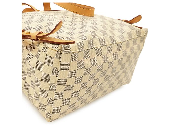 Sac à dos Louis Vuitton Damier Azur Speron Écru - vue 4