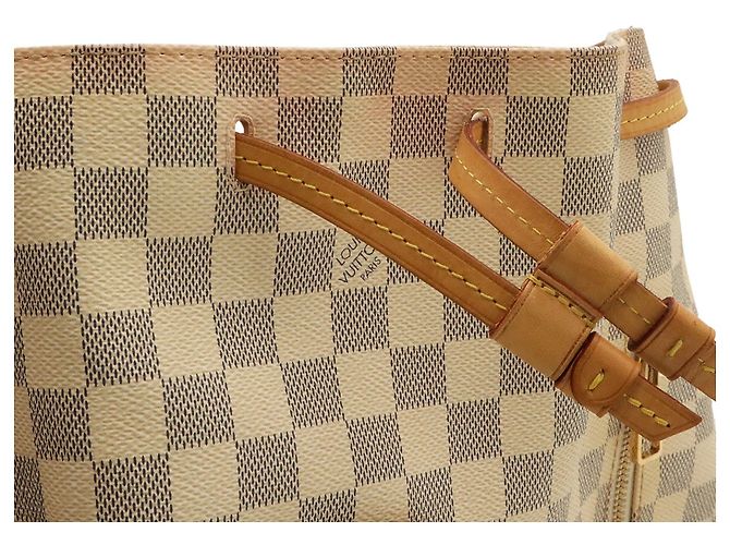 Sac à dos Louis Vuitton Damier Azur Speron Écru - vue 6