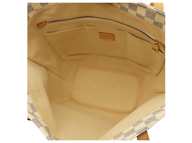 Borsa Tote Louis Vuitton Damier Azur Salina PM Crudo - vista 8