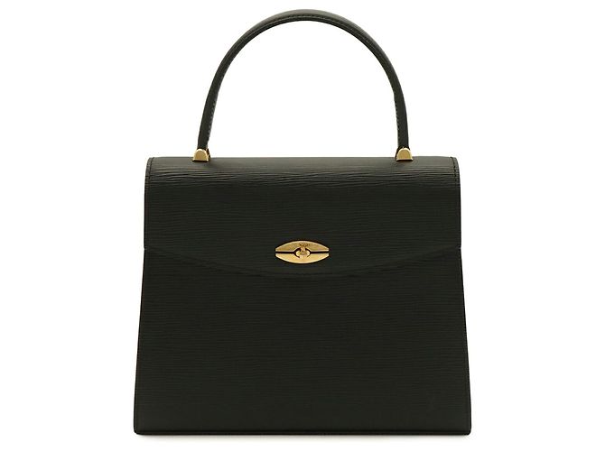 Borsa Louis Vuitton Epi Malesherbes Nero - vista 2