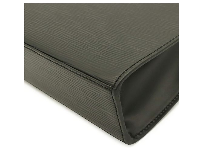Borsa Louis Vuitton Epi Malesherbes Nero - vista 4