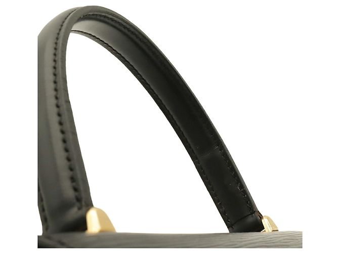 Borsa Louis Vuitton Epi Malesherbes Nero - vista 6