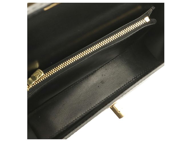 Borsa Louis Vuitton Epi Malesherbes Nero - vista 7
