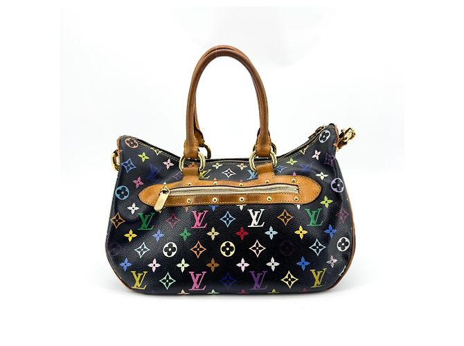 Louis Vuitton Rita Monogram Multicolor Schwarz - Ansicht 2