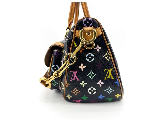 Louis Vuitton Rita Monogram Multicolor Schwarz - Ansicht 3