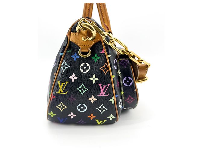 Louis Vuitton Rita Monogram Multicolor Schwarz - Ansicht 4