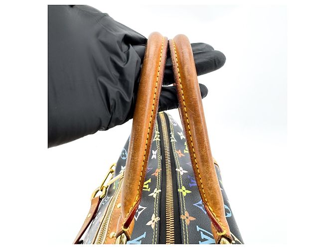 Louis Vuitton Rita Monogram Multicolor Schwarz - Ansicht 6