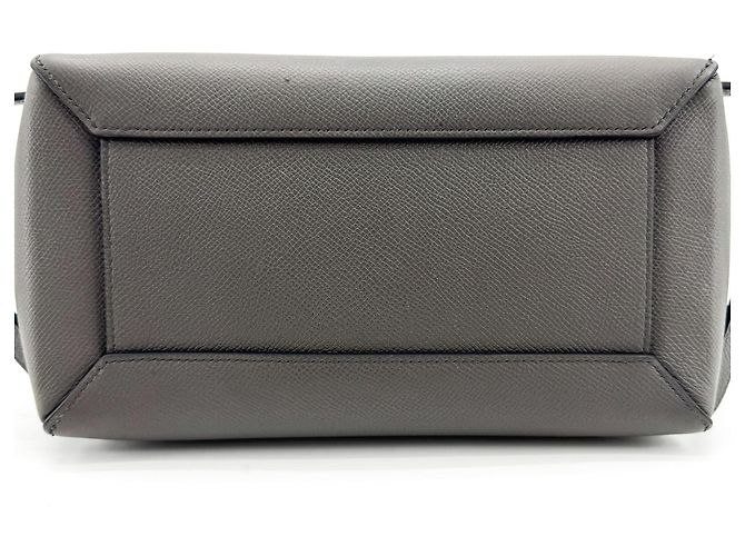 Céline Ceinture Celine Mini en cuir de veau Marron - vue 6