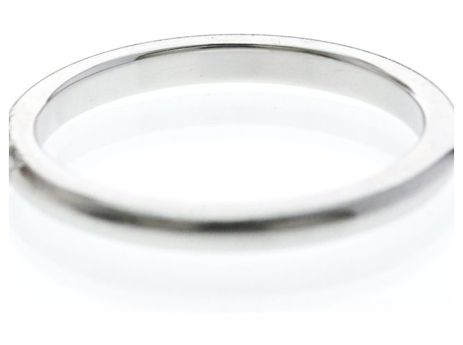 Tiffany & Co. Forever Ehering aus 950 Platin mit Diamanten Silber - Ansicht 7