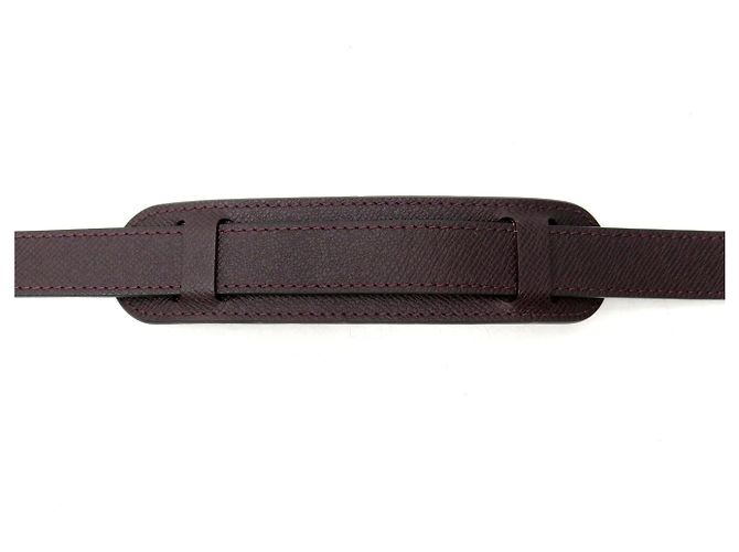 NEW LOUIS VUITTON BROWN TAIGA LEATHER SHOULDER STRAP FOR KEEPALL BAG - view 4