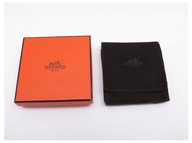 Hermès BRASLETE HERMES BEHAPI DOUBLE TOUR REVERSIBLE T XS CUERO AMARILLO MARRÓN CAJA - vista 20