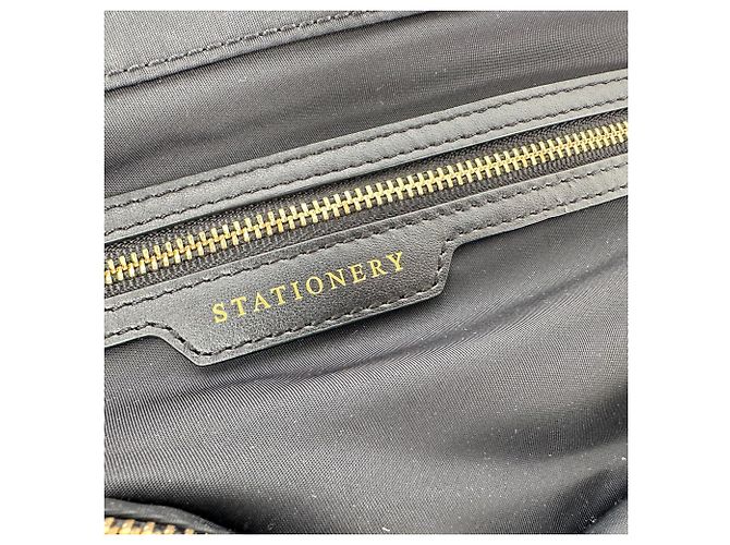 Borsa Tote Anya Hindmarch Commuter in nylon nero - vista 12
