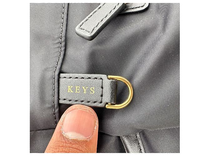 Borsa Tote Anya Hindmarch Commuter in nylon nero - vista 14