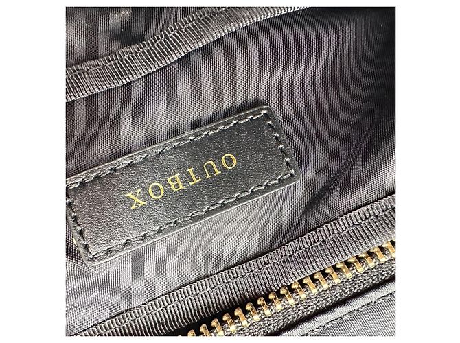 Borsa Tote Anya Hindmarch Commuter in nylon nero - vista 24
