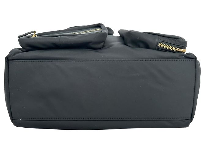 Borsa Tote Anya Hindmarch Commuter in nylon nero - vista 6