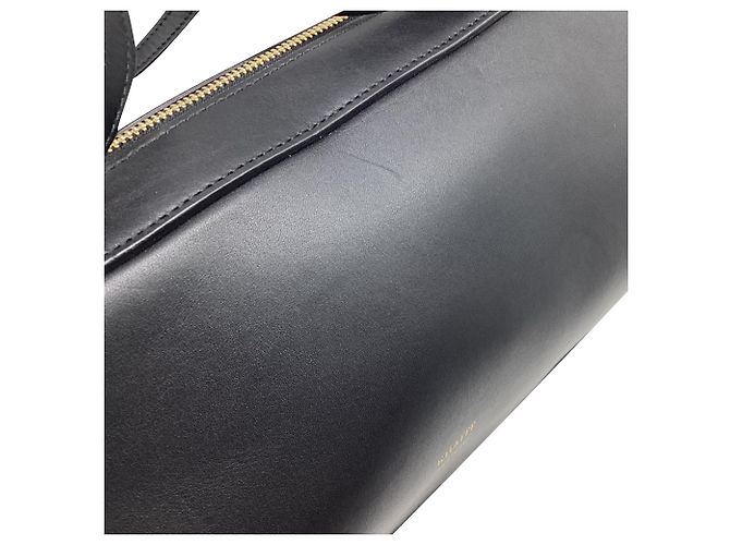 Khaite Simona Schultertasche aus schwarzem Leder - Ansicht 12