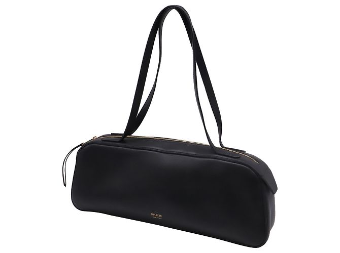 Khaite Simona Schultertasche aus schwarzem Leder - Ansicht 2