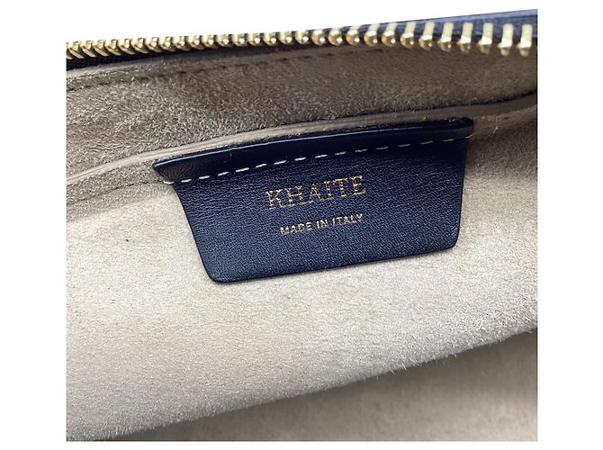 Khaite Simona Schultertasche aus schwarzem Leder - Ansicht 8