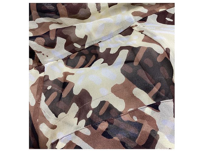 Abito midi Hillevi in seta trasparente Diane von Furstenberg Multicolor Silk Multicolore - vista 7