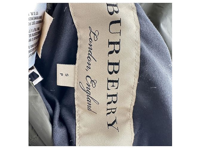 Burberry Vintage-Check Down Jacket in Beige Polyester - view 8