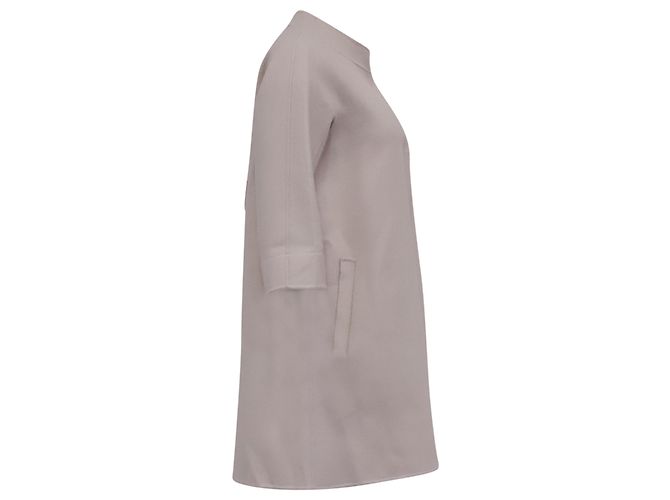 'S Max Mara Mantel aus beiger Wolle - Ansicht 3