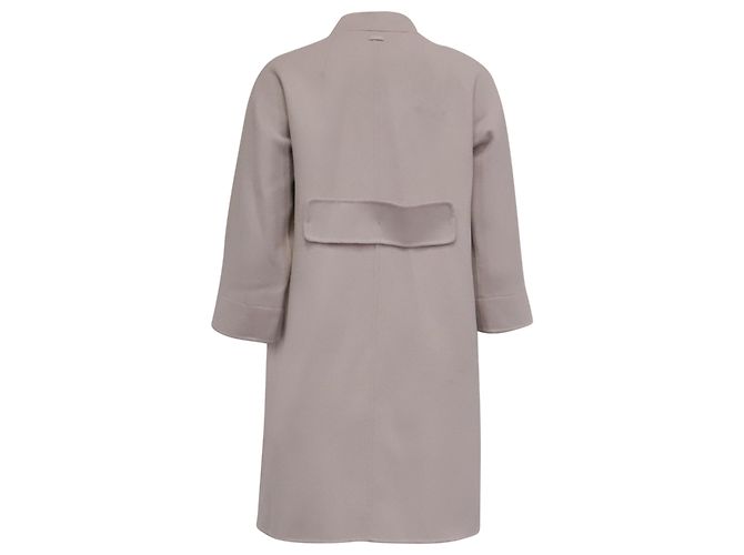 'S Max Mara Mantel aus beiger Wolle - Ansicht 4