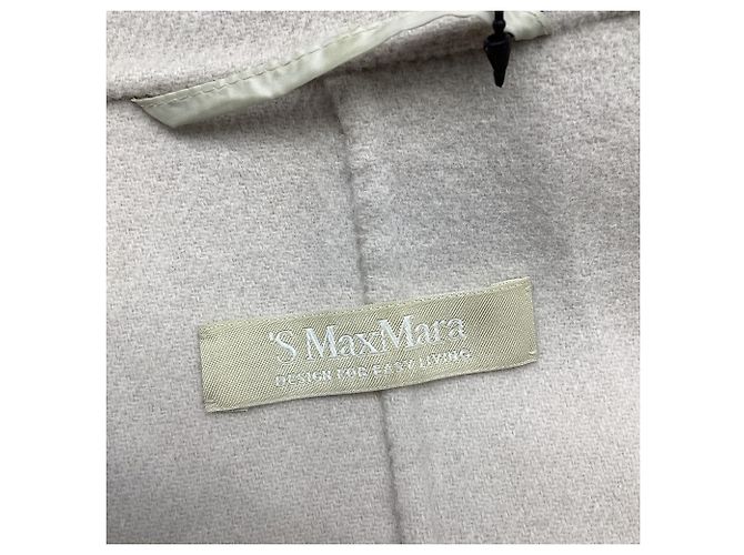 'S Max Mara Mantel aus beiger Wolle - Ansicht 6