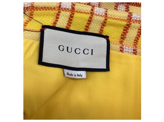 Minifalda Gucci 2020 en lana amarilla Amarillo - vista 5