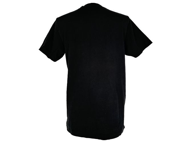 Off White Camiseta Off-White de algodón negro con estampado de Caravaggio - vista 3