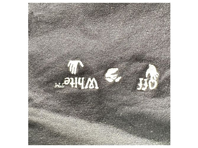 Off White Camiseta Off-White de algodón negro con estampado de Caravaggio - vista 5