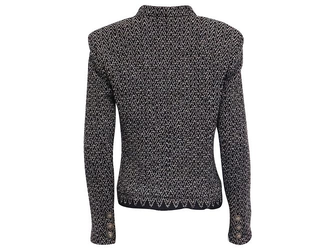 Timeless  Chanel Paris-Cosmopolite Jacket in Black Wool - view 4