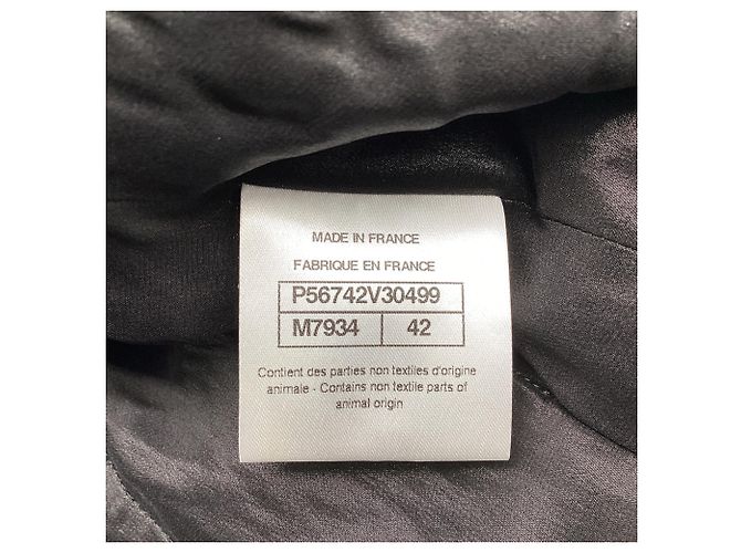 Timeless  Chanel Paris-Cosmopolite Jacket in Black Wool - view 6