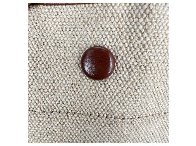 Apc Borsa Tote A.P.C. Hélène in tela di juta beige - vista 5