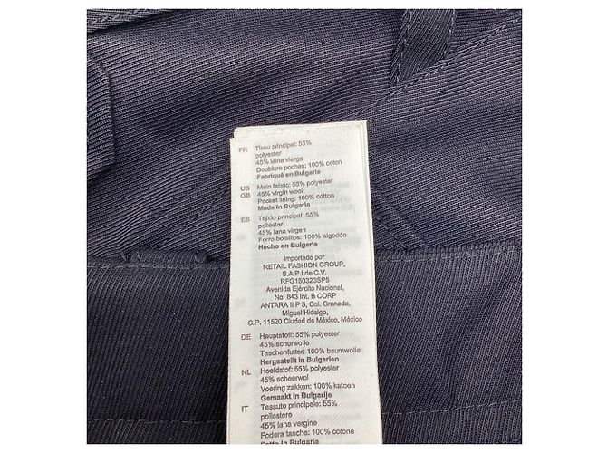 Pantalones Cargo de Twill Sandro en Poliéster Negro - vista 4