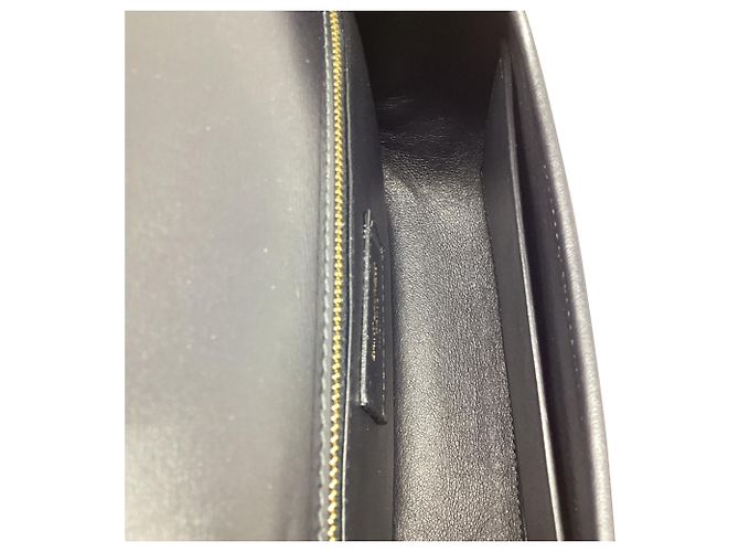 Autre Marque Borsa Satchel Saint Laurent Monogram All-Over Logo in tela nylon Camel Brown Giallo Cammello - vista 10
