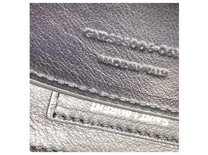 Autre Marque Borsa Satchel Saint Laurent Monogram All-Over Logo in tela nylon Camel Brown Giallo Cammello - vista 8