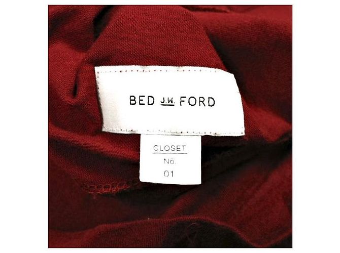 Autre Marque Camiseta de algodón BED J.W. FORD CLOSET 01 Roja - vista 7