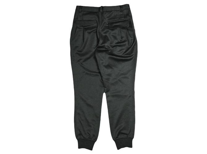 Autre Marque BED J.W. FORD 4tuck Track Pants Polyesterhose Schwarz - Ansicht 2