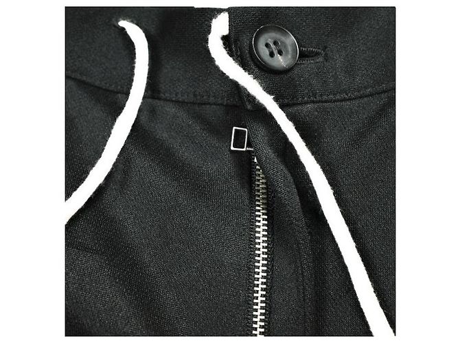 Autre Marque BED J.W. FORD 4tuck Track Pants Polyesterhose Schwarz - Ansicht 4
