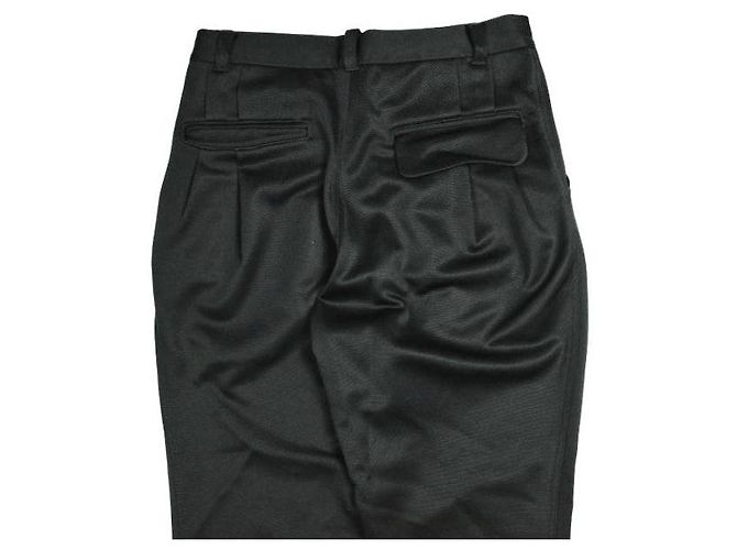 Autre Marque BED J.W. FORD 4tuck Track Pants Polyesterhose Schwarz - Ansicht 5
